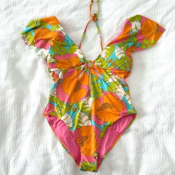 Trina Turk Other - NWT Trina Turk swimsuit Sz 12 one piece